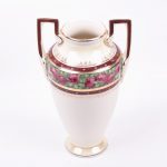 双耳瓷花瓶。 - 图片 2