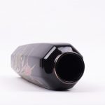 Black flower vase. - Image 4