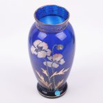 Blue glass vase. - Image 2