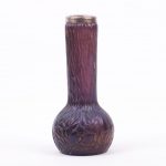 Art nouveau glass vase.