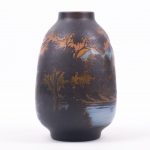 Vase with an Alpine Landscape. Emille Galle. - Image 4
