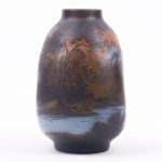 Vase with an Alpine Landscape. Emille Galle. - Image 5