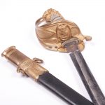 (English) Royal Navy Officers' Sword.