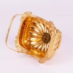 Russian Gilded Silver Basket. - Image 3