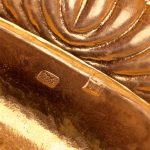 Russian Gilded Silver Basket. - Image 5