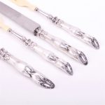 4 Piece Silver Serving Set for Meat and Salad. — изображение 5
