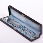 French Silver Cake Spoon.