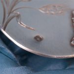 French Silver Cake Spoon. - Image 4