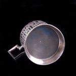 Russian Silver Tea Glass Holder. - Image 3