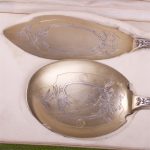 2 Piece Silver Dessert Set. — изображение 3