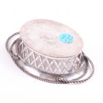 (English) Small Russian Silver Basket. - Image 3