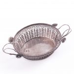 Russian Silver Filigree Basket. - Image 2
