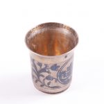 Russian Silver and Niello Beaker. - Image 3