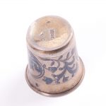 Russian Silver and Niello Beaker. - Image 4
