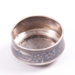 Russian Silver and Niello Salt Cellar. - Image 3
