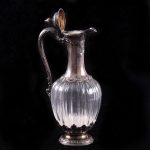 French Silver Mounted Decanter. - Image 2
