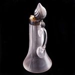 (English) Russian Art Nouveau Silver Mounted Decanter. — изображение 4