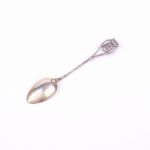 French Silver Enamel Spoon. - Image 4