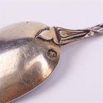 French Silver Enamel Spoon. - Image 5