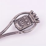 French Silver Enamel Spoon. - Image 6