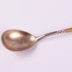 Enameled Silver Grachev Teaspoon. - Image 3