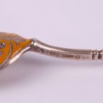 Enameled Silver Grachev Teaspoon. - Image 5