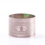 English Silver Napkin Ring.