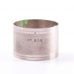 English Silver Napkin Ring. - Image 2