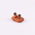 (English) Baltic Amber Figurine of Mushrooms. - Image 2