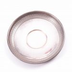 French Silver Tea Cup & Saucer. - Image 3