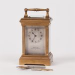 Dumoret Miniature Carriage Clock.