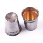 12 Piece French Silver Beakers Set. - Image 2