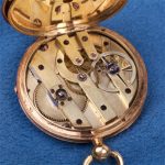 18K Gold Enamel Pocket Watch. - Image 6