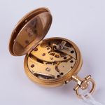 Jaeger Le Coultre 18K Gold Pocket Watch. - Image 6