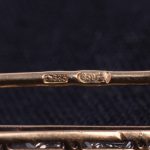 Fine Latvian Diamond Brooch. - Image 9