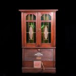 Antique German Cabinet Gramophone.