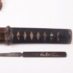 短刀。 Ubu nakago，平造（hirazukuri），yorimune - 图片 8