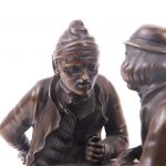 Gamblers Bronze Sculpture - Image 7