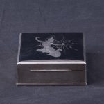 Siam Sterling Silver Niello Box Lined in Wood — изображение 3