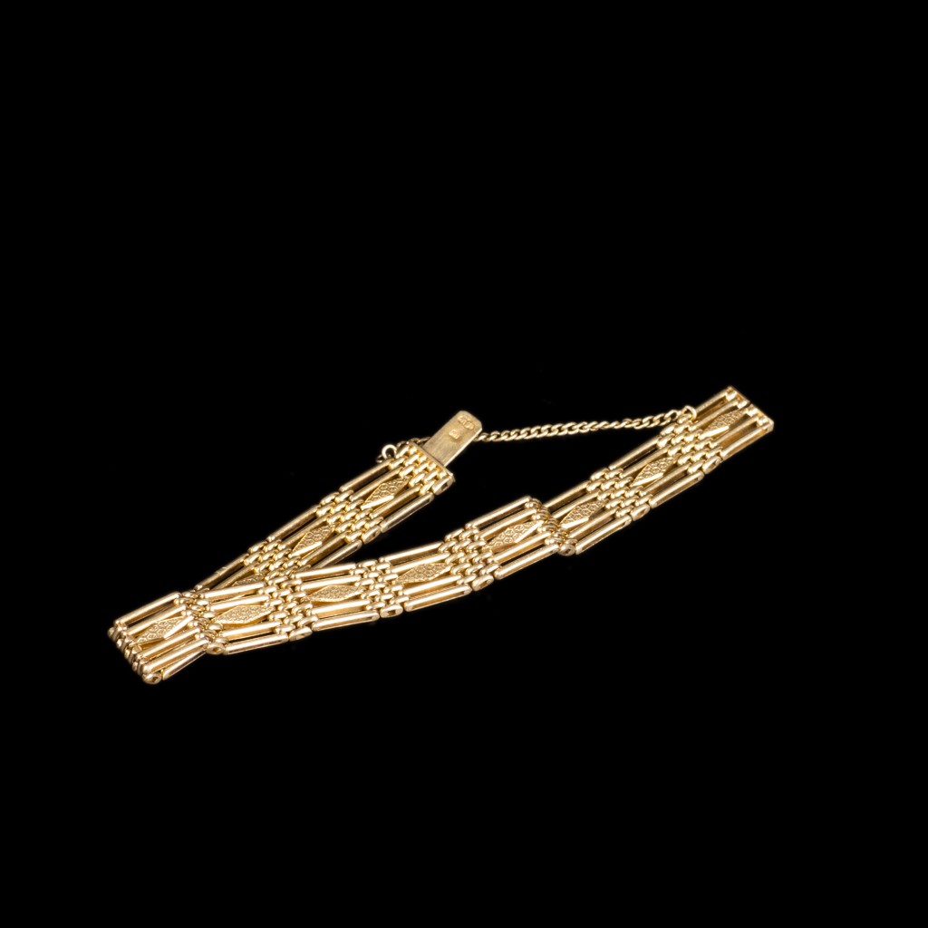Russian Imperial time gold hand bracelet