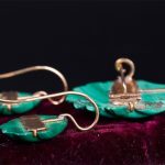 Russian Set of Brooch and Earrings in a Box - Image 4