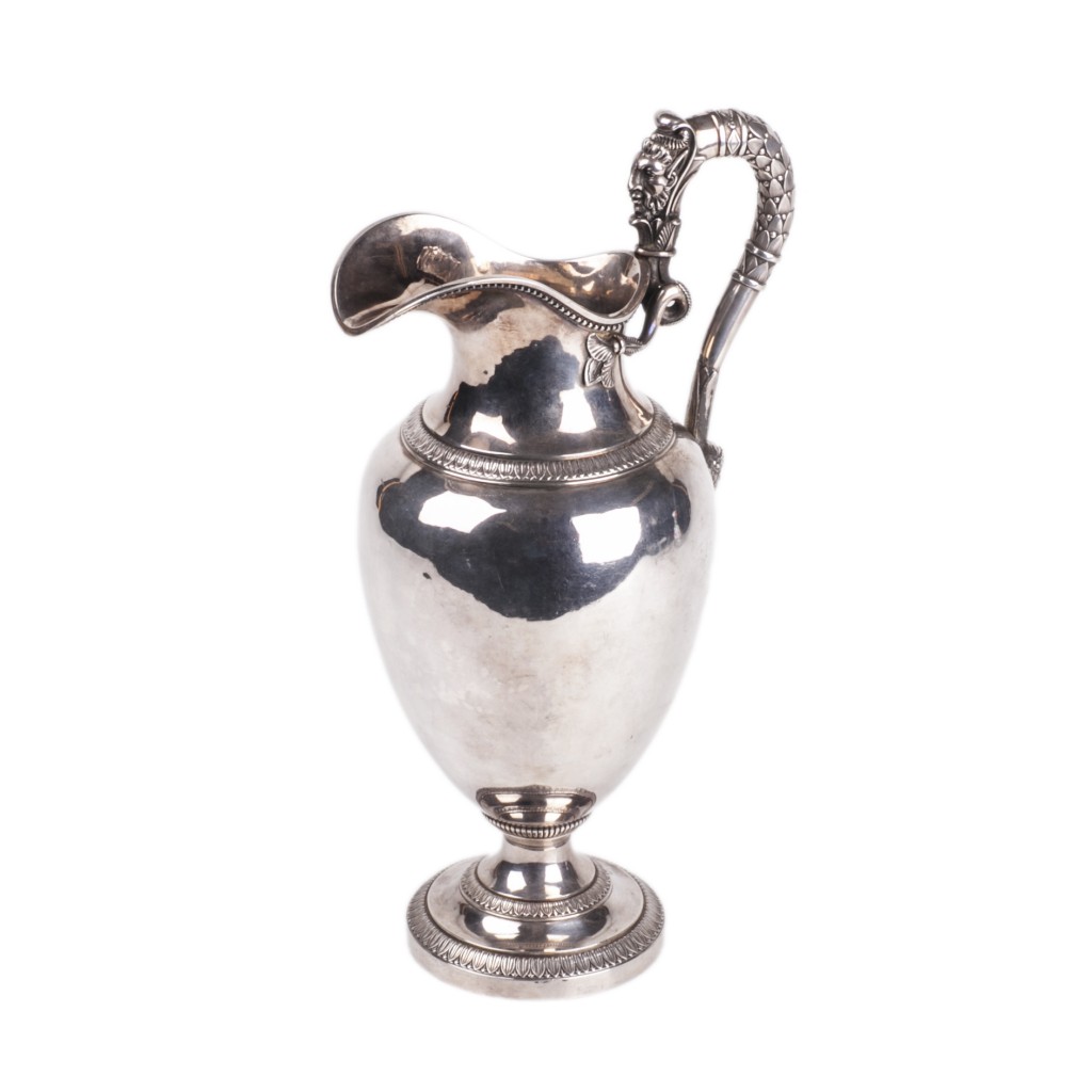 Antique French Silver Jug
