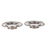 Pair of Antique French Plates on Legs