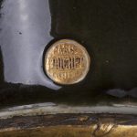 Antique French Porcelain Vase with Bronze Inserts - Image 5