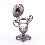 Antique French Silver Mustard Pot - 图片 2