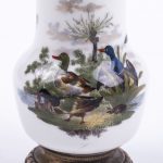 French Risler & Carre Silver and Porcelain Vase - Image 2