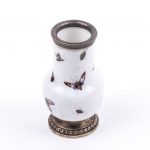 French Risler & Carre Silver and Porcelain Vase - Image 3