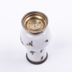 French Risler & Carre Silver and Porcelain Vase - Image 4