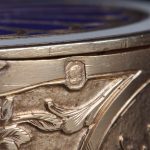 Antique French silver gilt and enamel box. - Image 4