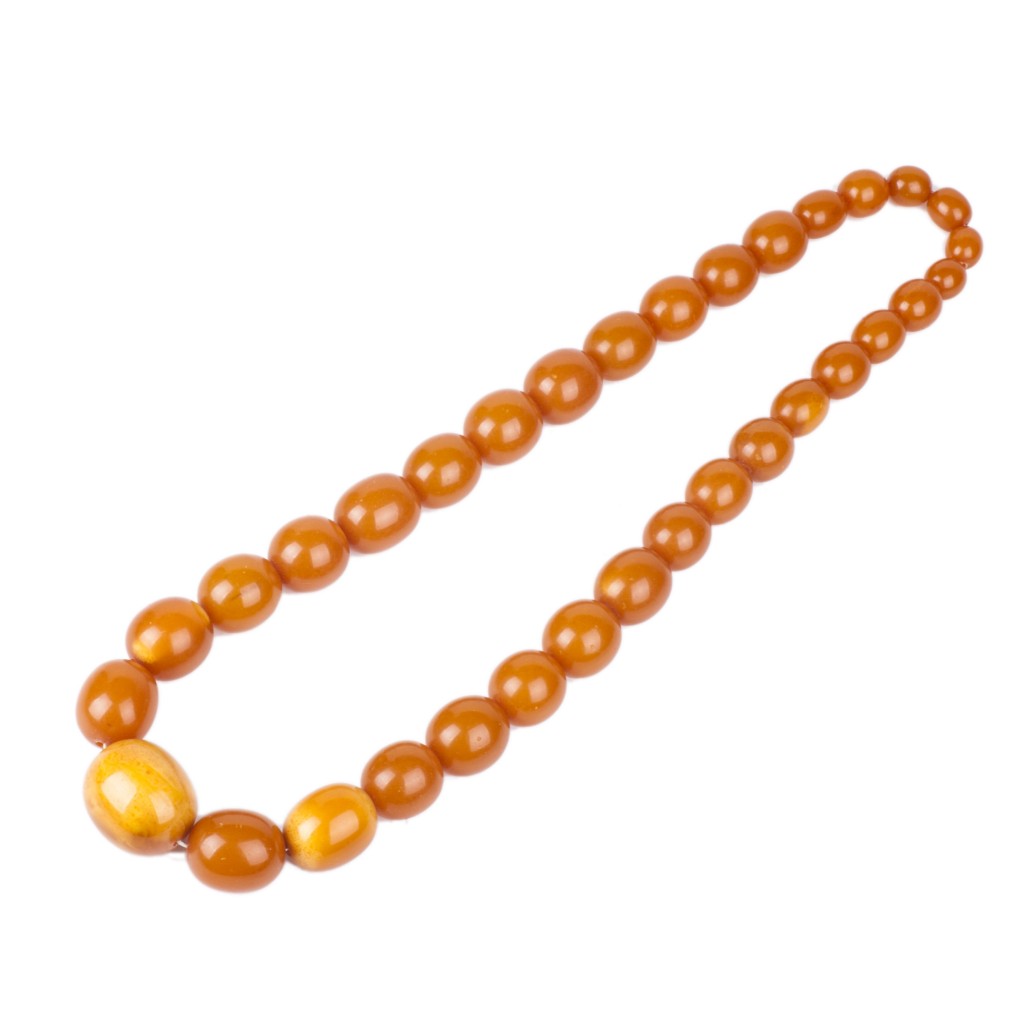 Antique amber necklace